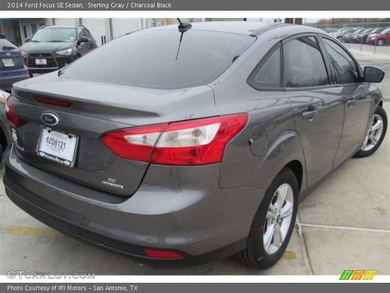 Sterling Gray / Charcoal Black 2014 Ford Focus SE Sedan
