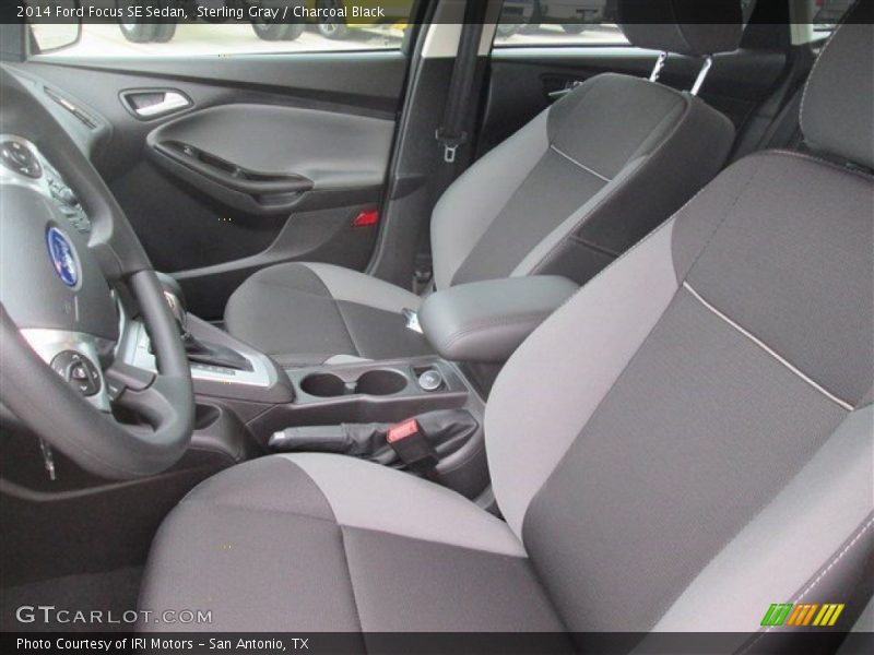 Sterling Gray / Charcoal Black 2014 Ford Focus SE Sedan