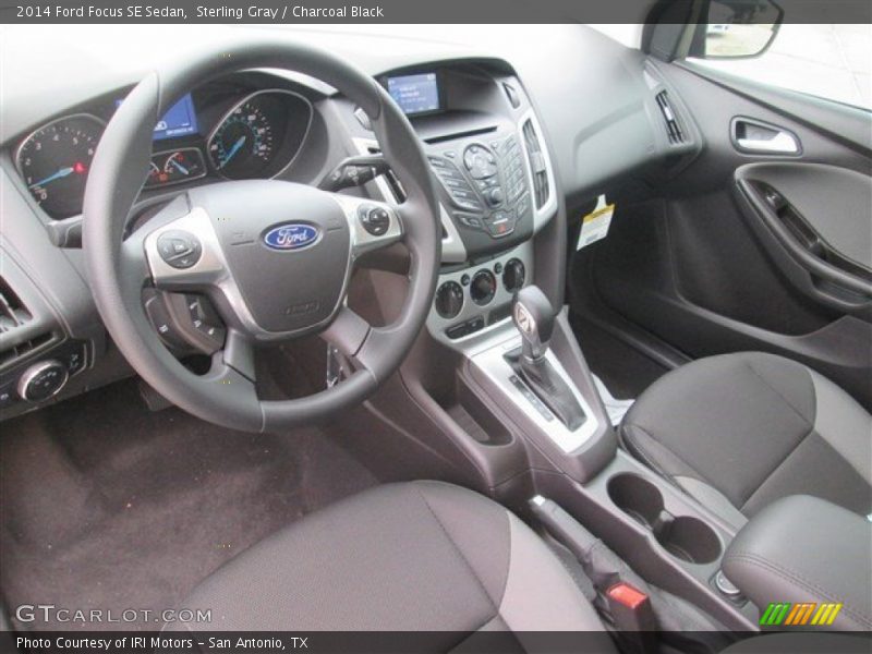 Sterling Gray / Charcoal Black 2014 Ford Focus SE Sedan