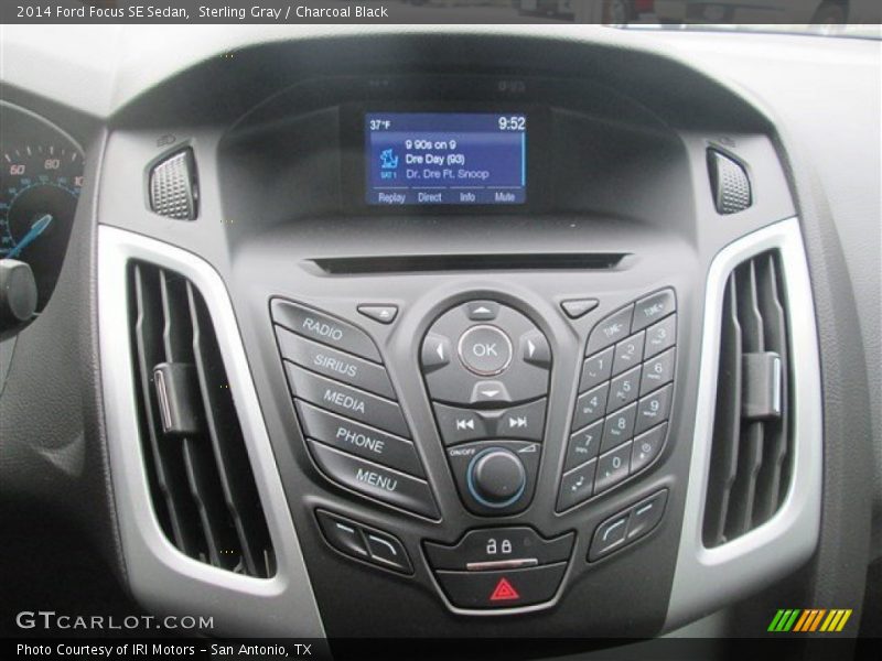 Sterling Gray / Charcoal Black 2014 Ford Focus SE Sedan