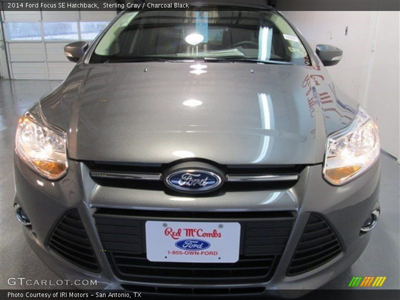 Sterling Gray / Charcoal Black 2014 Ford Focus SE Hatchback