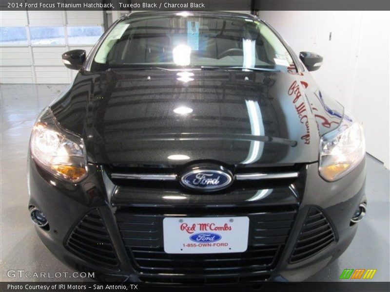 Tuxedo Black / Charcoal Black 2014 Ford Focus Titanium Hatchback