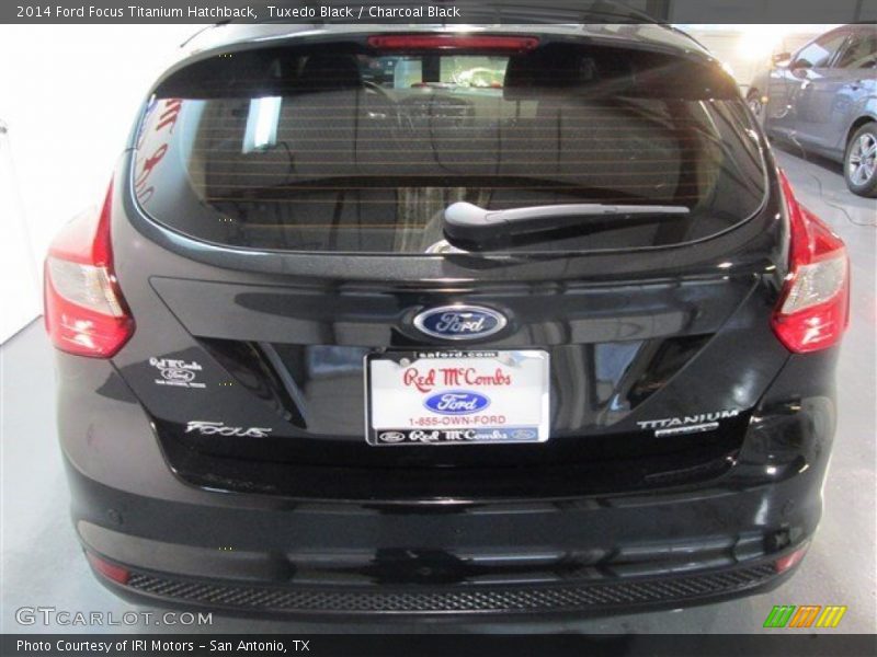 Tuxedo Black / Charcoal Black 2014 Ford Focus Titanium Hatchback