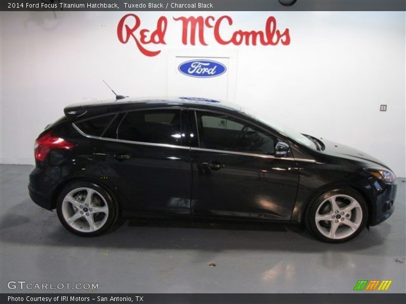 Tuxedo Black / Charcoal Black 2014 Ford Focus Titanium Hatchback