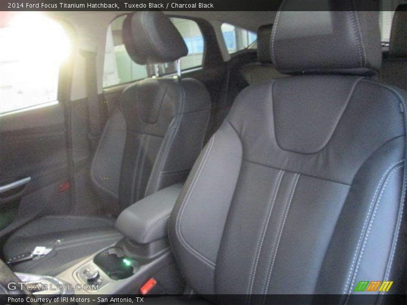 Tuxedo Black / Charcoal Black 2014 Ford Focus Titanium Hatchback
