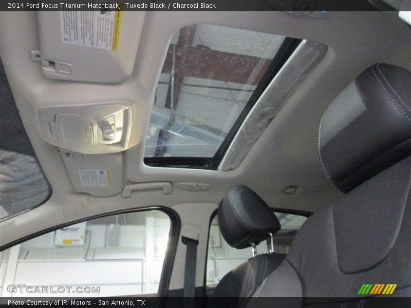 Tuxedo Black / Charcoal Black 2014 Ford Focus Titanium Hatchback