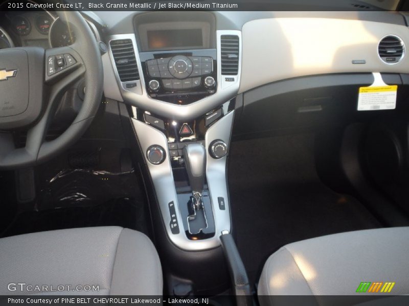 Black Granite Metallic / Jet Black/Medium Titanium 2015 Chevrolet Cruze LT