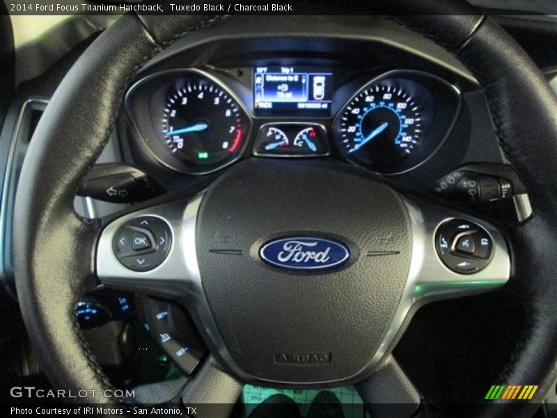Tuxedo Black / Charcoal Black 2014 Ford Focus Titanium Hatchback