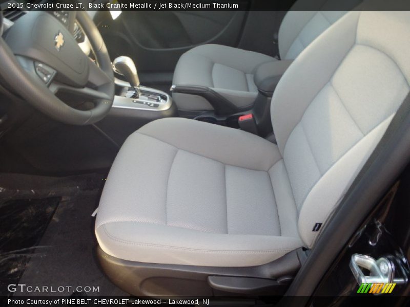 Black Granite Metallic / Jet Black/Medium Titanium 2015 Chevrolet Cruze LT