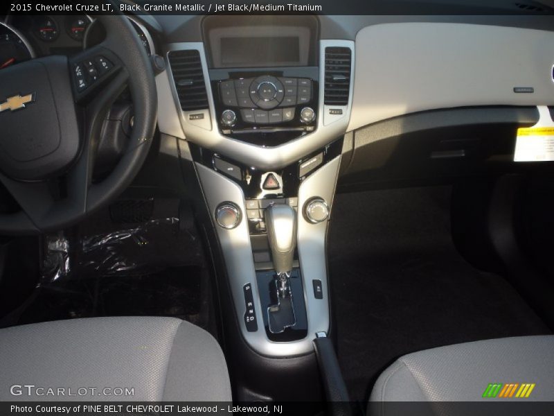 Black Granite Metallic / Jet Black/Medium Titanium 2015 Chevrolet Cruze LT