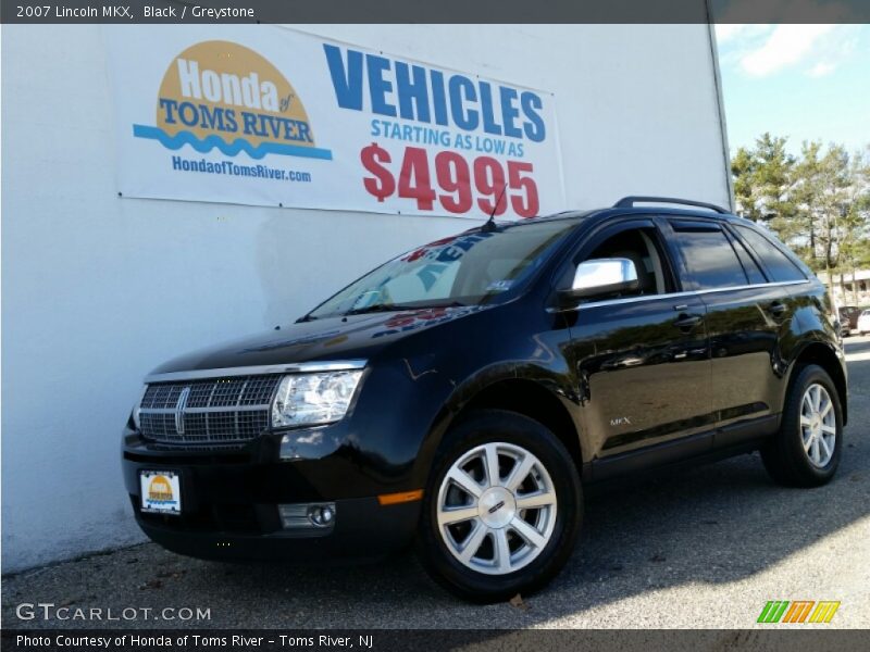Black / Greystone 2007 Lincoln MKX