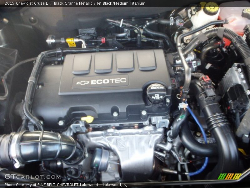 Black Granite Metallic / Jet Black/Medium Titanium 2015 Chevrolet Cruze LT