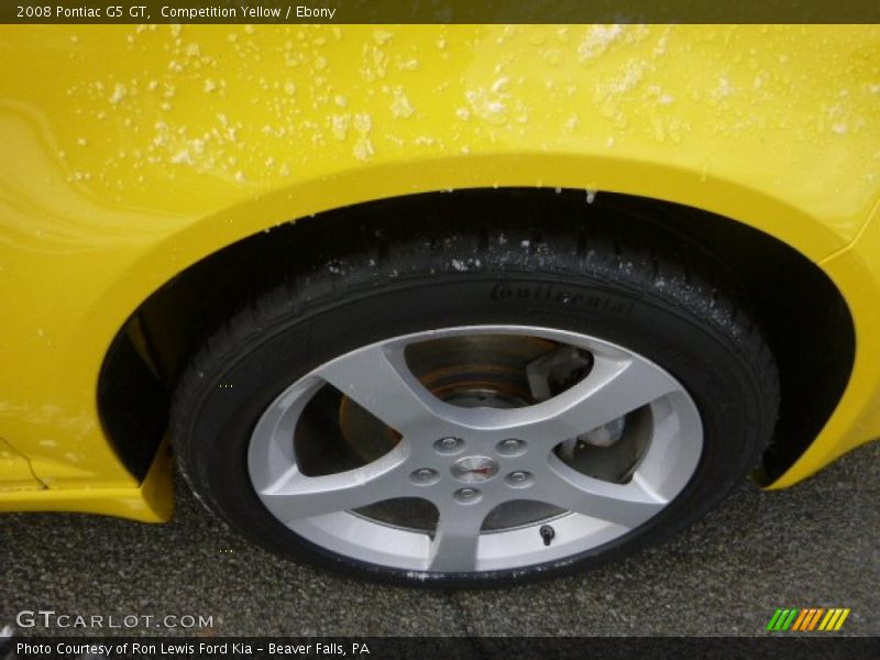 Competition Yellow / Ebony 2008 Pontiac G5 GT