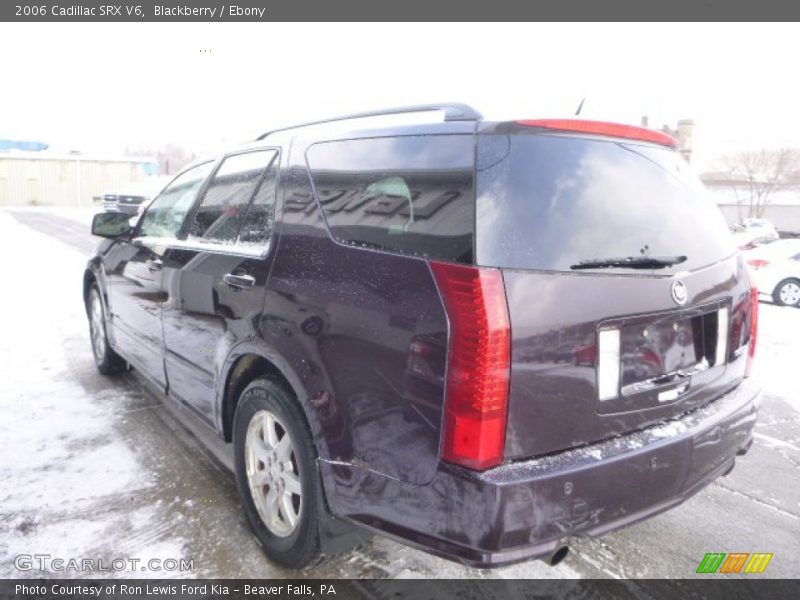 Blackberry / Ebony 2006 Cadillac SRX V6