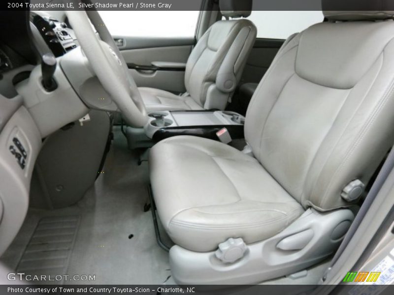 Silver Shadow Pearl / Stone Gray 2004 Toyota Sienna LE