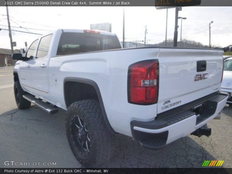 Summit White / Jet Black 2015 GMC Sierra 2500HD Denali Crew Cab 4x4