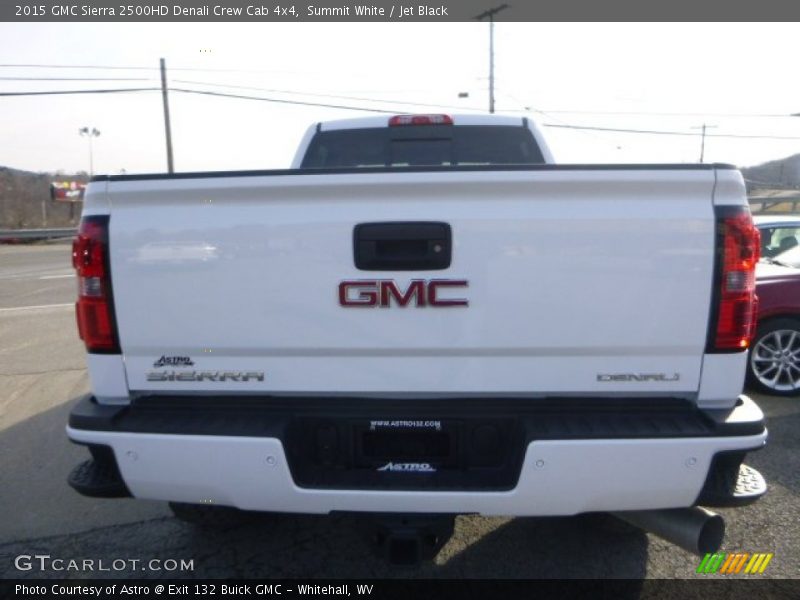 Summit White / Jet Black 2015 GMC Sierra 2500HD Denali Crew Cab 4x4
