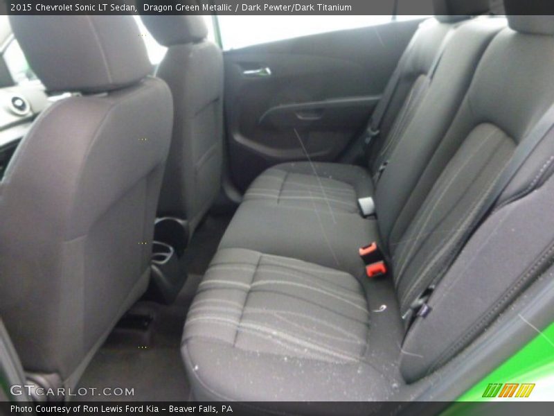 Dragon Green Metallic / Dark Pewter/Dark Titanium 2015 Chevrolet Sonic LT Sedan