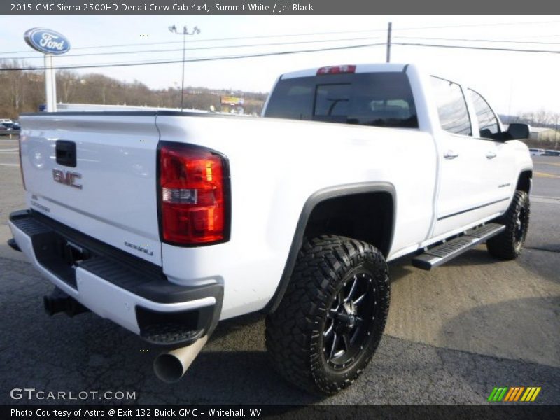 Summit White / Jet Black 2015 GMC Sierra 2500HD Denali Crew Cab 4x4
