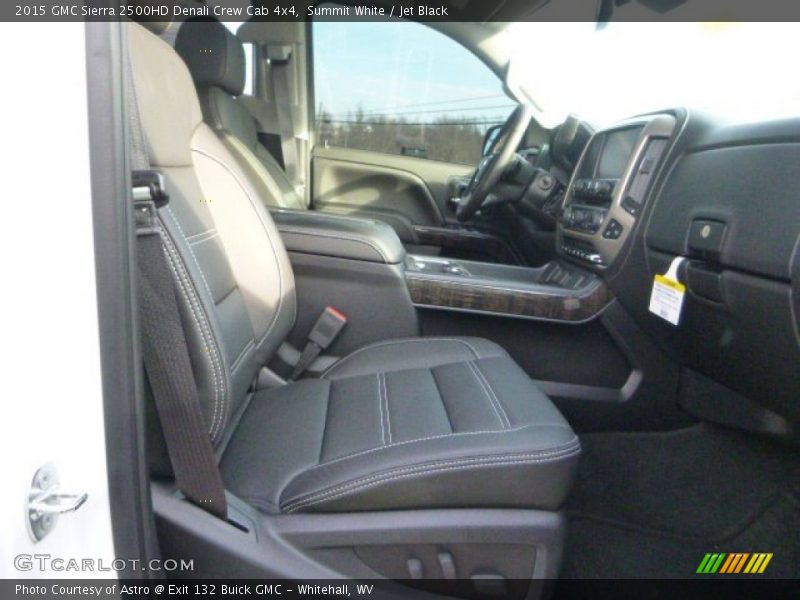 Summit White / Jet Black 2015 GMC Sierra 2500HD Denali Crew Cab 4x4