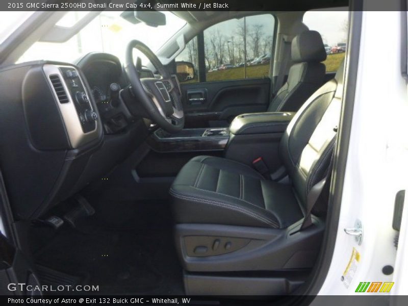 Summit White / Jet Black 2015 GMC Sierra 2500HD Denali Crew Cab 4x4