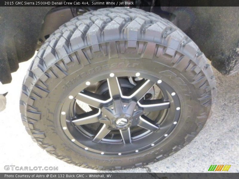 Summit White / Jet Black 2015 GMC Sierra 2500HD Denali Crew Cab 4x4