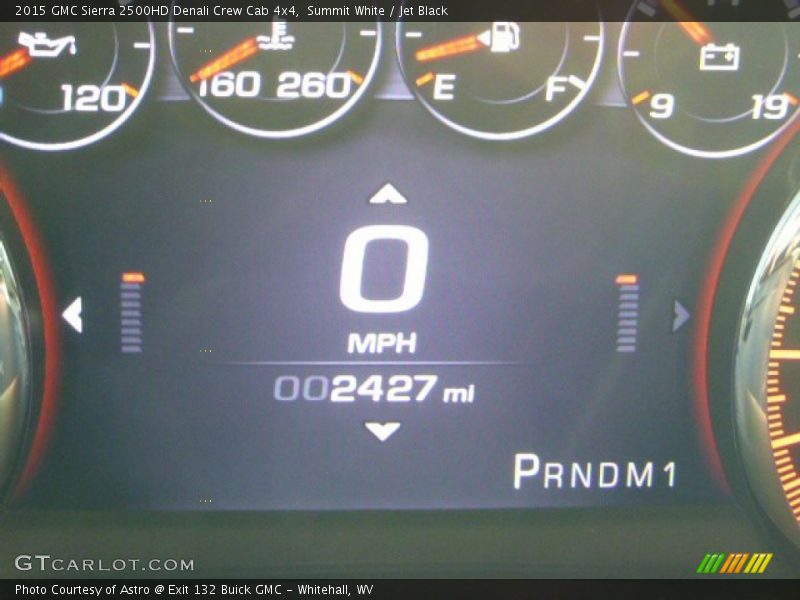 Summit White / Jet Black 2015 GMC Sierra 2500HD Denali Crew Cab 4x4