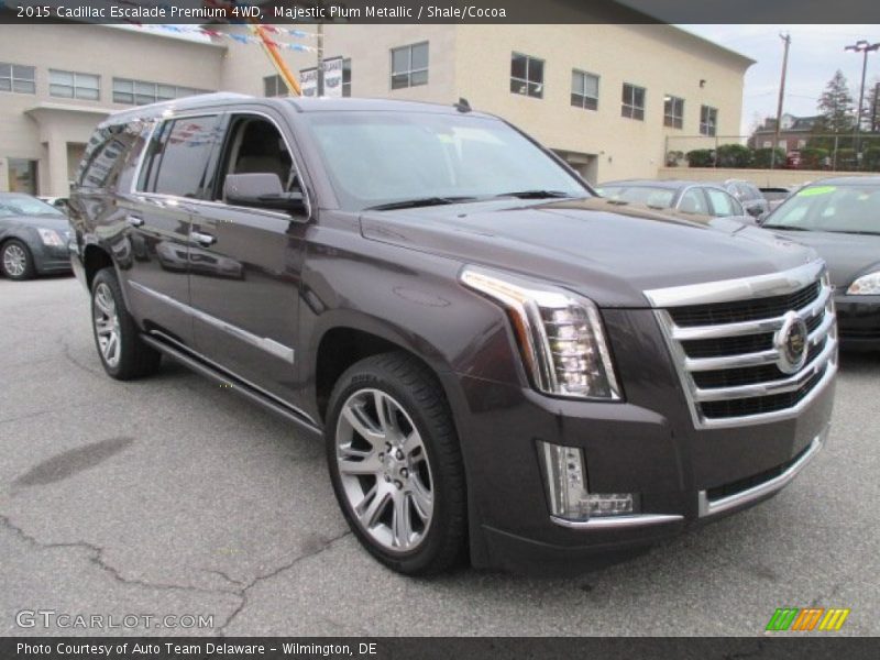 Front 3/4 View of 2015 Escalade Premium 4WD