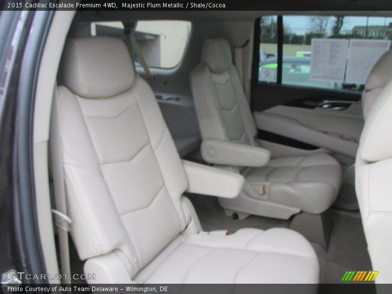 Rear Seat of 2015 Escalade Premium 4WD