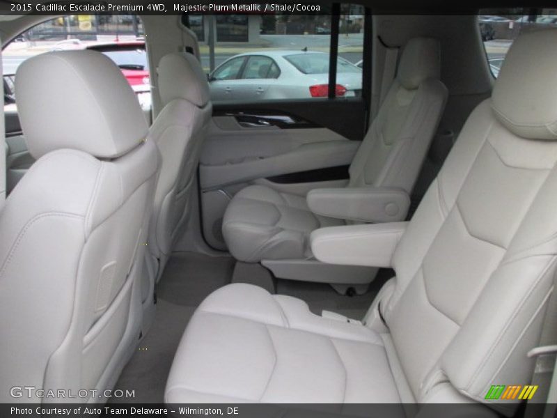 Rear Seat of 2015 Escalade Premium 4WD