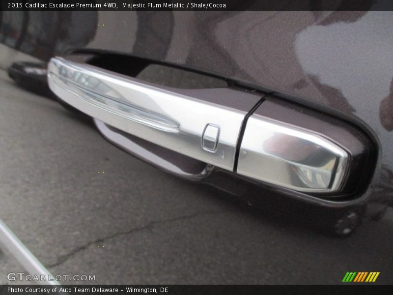 Majestic Plum Metallic / Shale/Cocoa 2015 Cadillac Escalade Premium 4WD