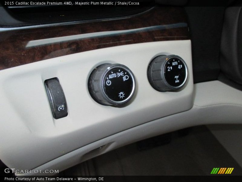 Controls of 2015 Escalade Premium 4WD