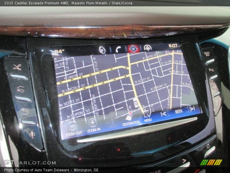 Navigation of 2015 Escalade Premium 4WD