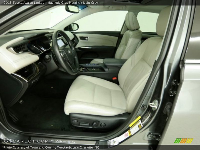 Magnetic Gray Metallic / Light Gray 2013 Toyota Avalon Limited