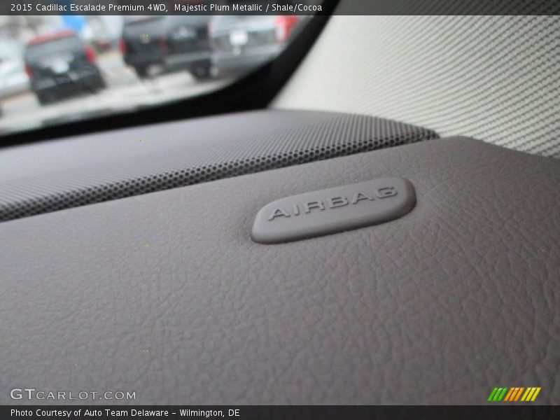 Majestic Plum Metallic / Shale/Cocoa 2015 Cadillac Escalade Premium 4WD