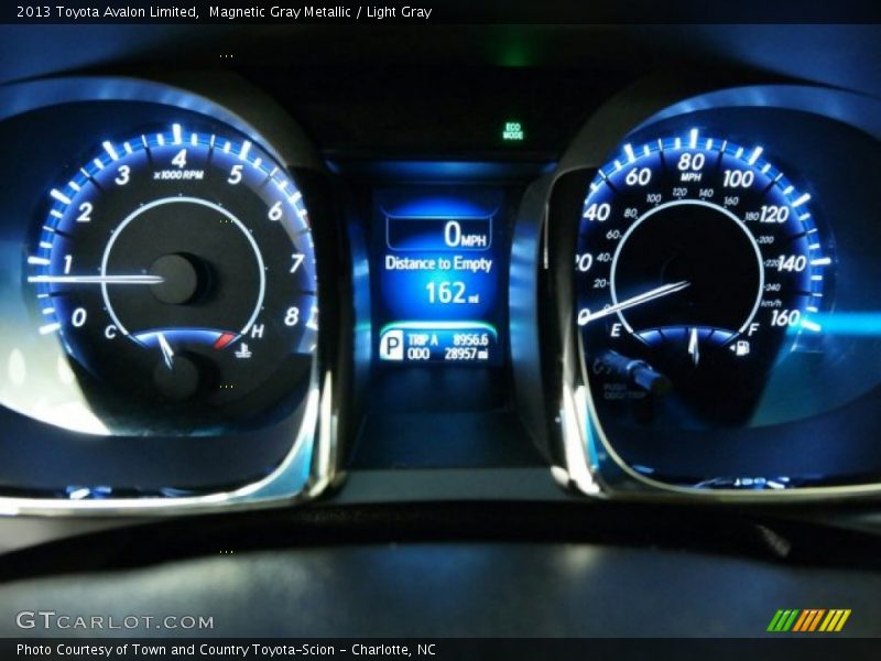 Magnetic Gray Metallic / Light Gray 2013 Toyota Avalon Limited