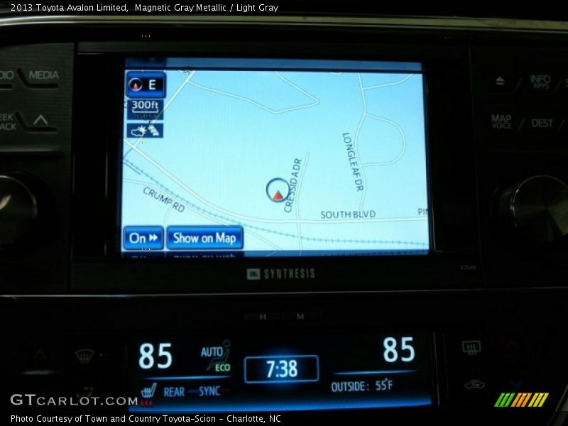 Magnetic Gray Metallic / Light Gray 2013 Toyota Avalon Limited
