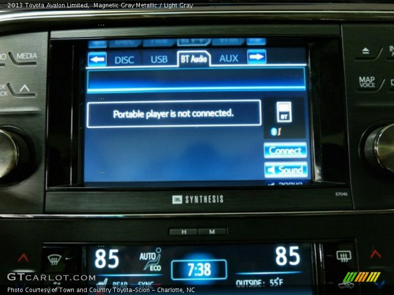 Magnetic Gray Metallic / Light Gray 2013 Toyota Avalon Limited