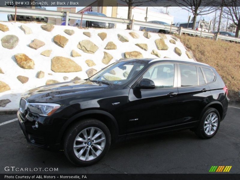 Jet Black / Black 2015 BMW X3 xDrive28i