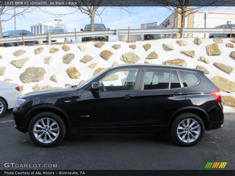 Jet Black / Black 2015 BMW X3 xDrive28i