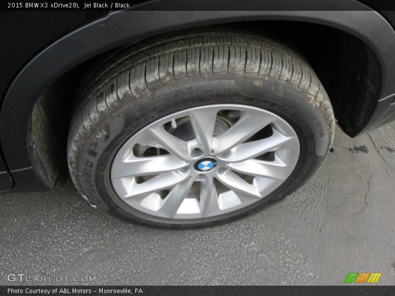 Jet Black / Black 2015 BMW X3 xDrive28i