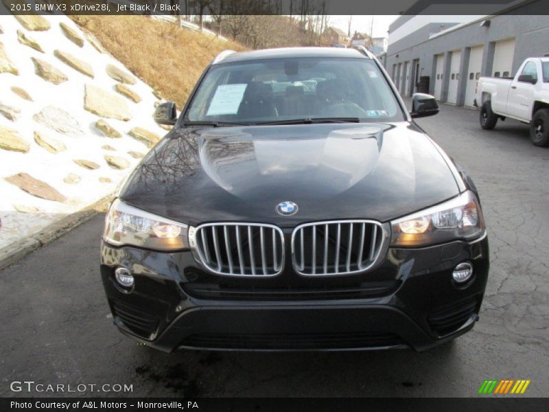 Jet Black / Black 2015 BMW X3 xDrive28i