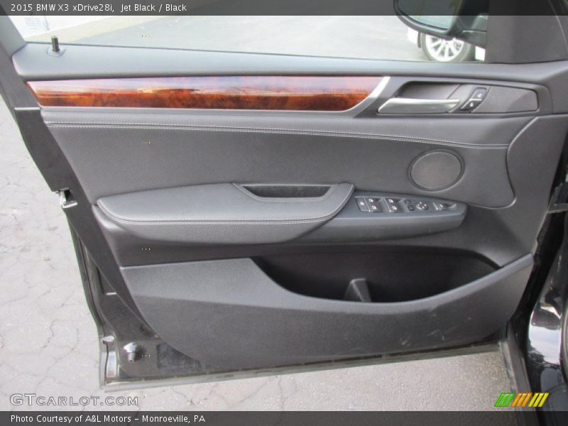 Jet Black / Black 2015 BMW X3 xDrive28i