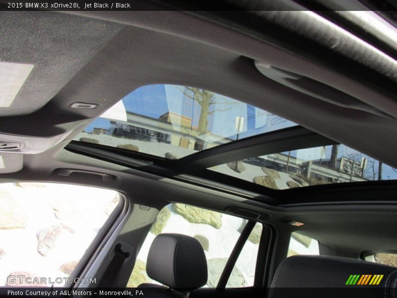 Jet Black / Black 2015 BMW X3 xDrive28i