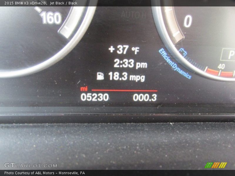 Jet Black / Black 2015 BMW X3 xDrive28i
