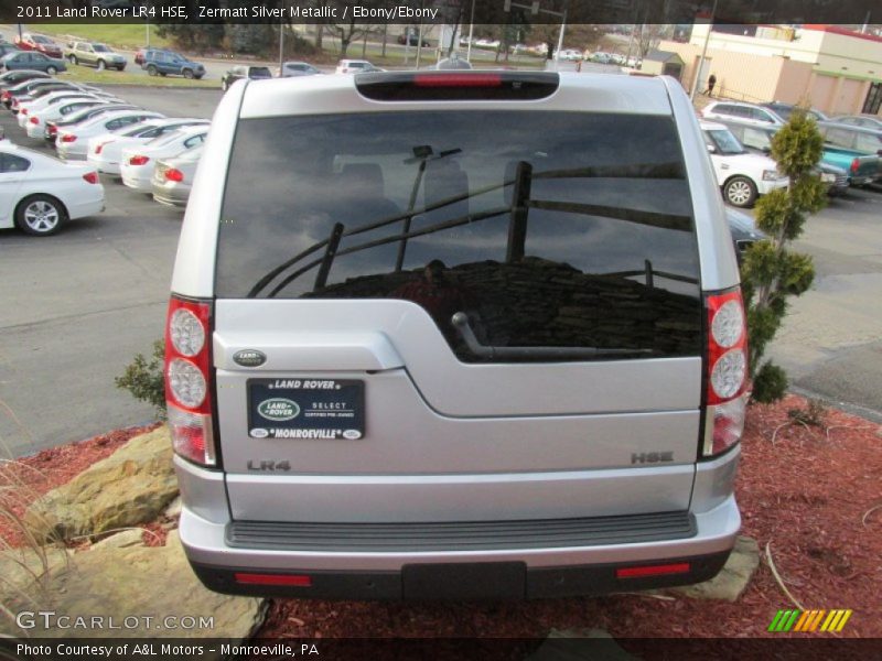 Zermatt Silver Metallic / Ebony/Ebony 2011 Land Rover LR4 HSE