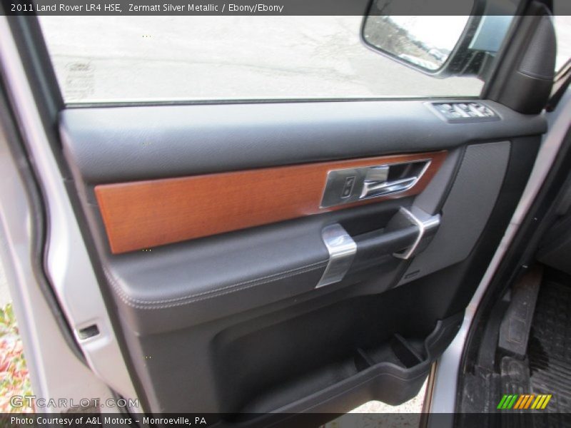 Zermatt Silver Metallic / Ebony/Ebony 2011 Land Rover LR4 HSE