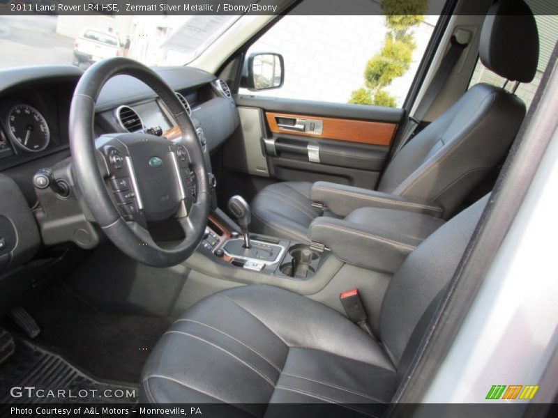 Zermatt Silver Metallic / Ebony/Ebony 2011 Land Rover LR4 HSE