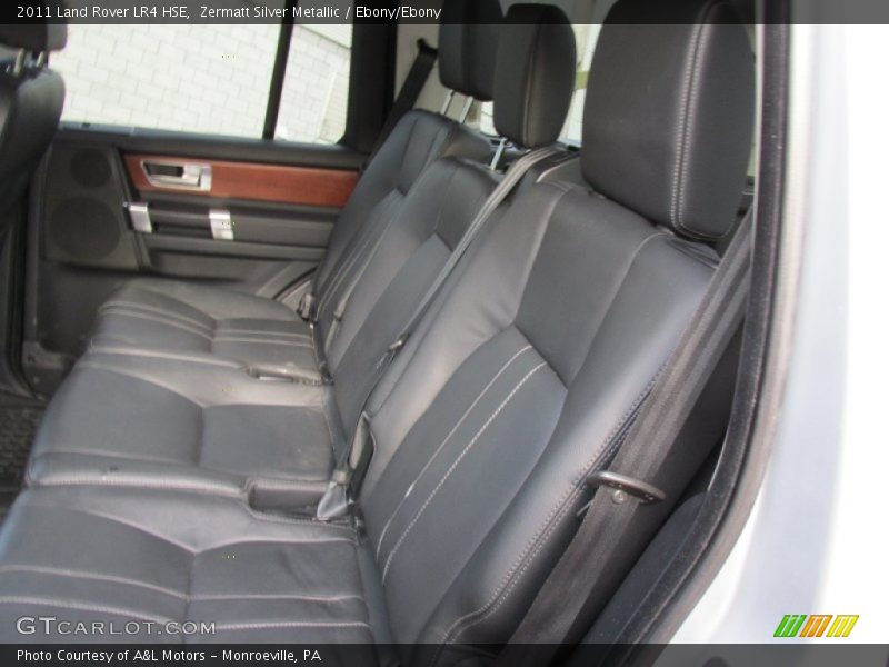Zermatt Silver Metallic / Ebony/Ebony 2011 Land Rover LR4 HSE