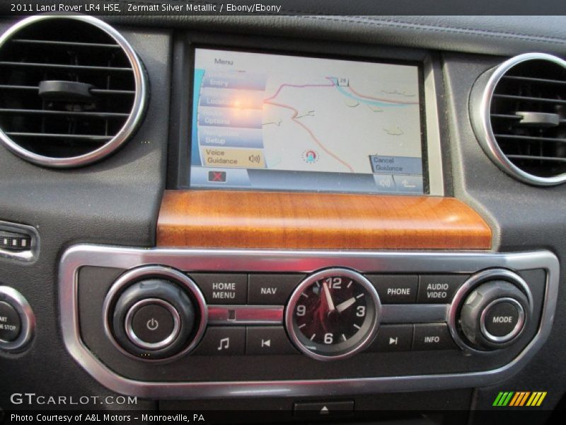 Zermatt Silver Metallic / Ebony/Ebony 2011 Land Rover LR4 HSE